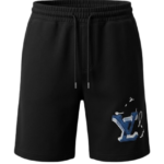 lv shorts black